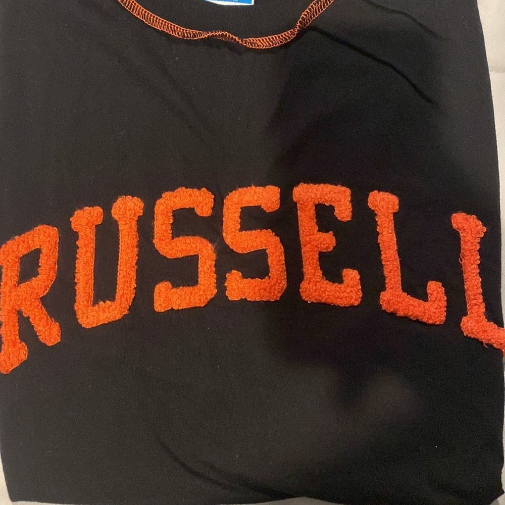 Stitched russell tee shirt with inverse - Picture 3 of 3